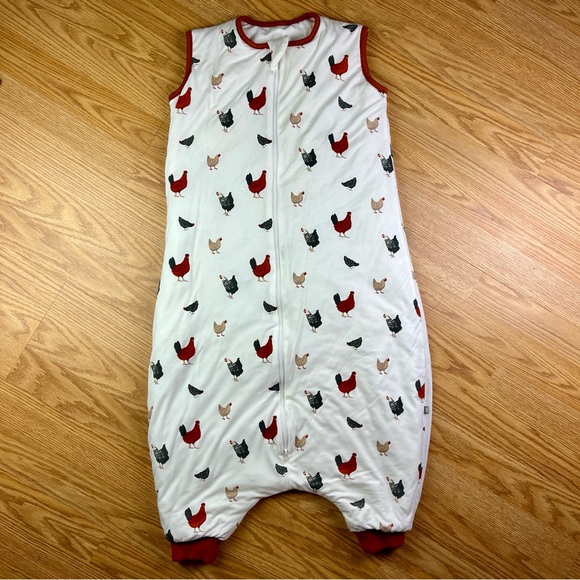 Kyte Baby Bamboo Sleep Bag Walker 1.0 TOG Chick Print size large - Picture 1 of 6